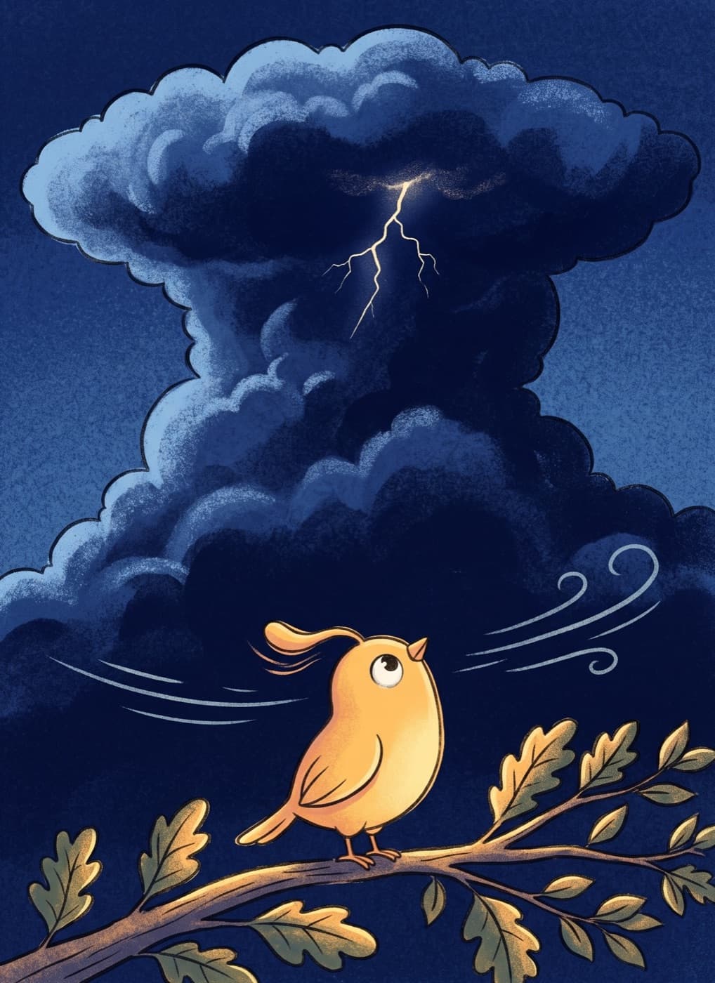 The cover of the journey Into the storm
